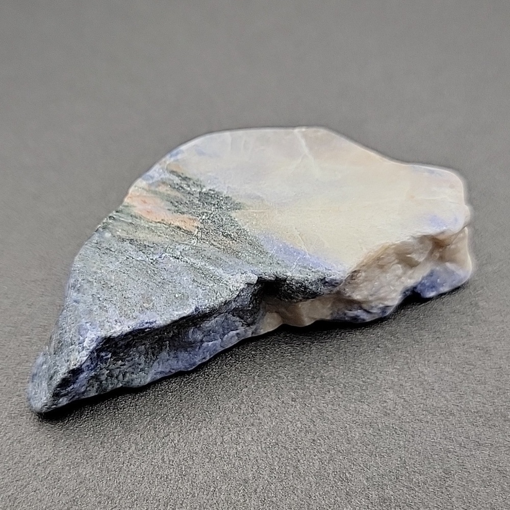 Lot of 2 pieces Raw Slab Blue White Sodalite Gemstone Polished Gemstone - Picture 7 of 9